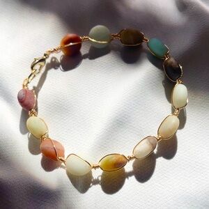 Oval Stone Bracelet